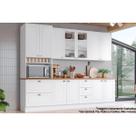 Cozinha Modulada Henn Americana Henn 7 Peças C5P46 Branco