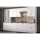 Cozinha Modulada Henn Americana Henn 8 Peças C5P65 Branco