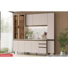 Cozinha Modulada Henn Connect 4 Peças (1Aéreo+1Balcão+2Paneleiros) C5P97 Duna-Henn