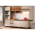 Cozinha Modulada Henn Connect 8 Peças (2 Armários + 2 Balcões + 2 Paneleiros + 2 Complementos) C8P07 Duna/Cristal Cozinha Modulada Henn Connect 8 Peças (2 Armários + 2 Balcões + 2 Paneleiros + 2 Complementos) C8P07 Duna/Cristal