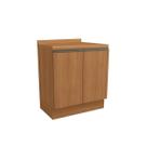 Cozinha Modulada Kappesberg Maxxi 2 Peças (1Balcão+1Complemento) C2P42 Canela-Kappesberg