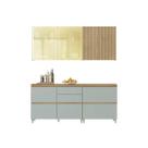 Cozinha Modulada Nesher Rainha Nesher 4 Peças CZ435 Nature/Verde Cozinha Modulada Nesher Rainha Nesher 4 Peças CZ435 Nature/Verde