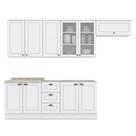 Cozinha Modulada Nova York 6 Peças Branco Hp - Henn