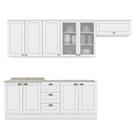 Cozinha Modulada Nova York 6 Peças Branco HP Henn