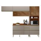 Cozinha Modulada Proença 4 Peças Balcão 120cm com Tampo em MDF - Demartêz Cozinha Modulada Proença 4 Peças Balcão 120cm com Tampo em MDF - Demartêz