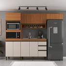 Cozinha Modulada Ripada 4 Peças Cecilia J Carvalho