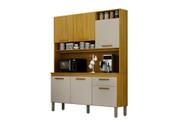 Cozinha Noor 145 cm com 6 Portas e 1 Gaveta Cozinha Noor 145 cm com 6 Portas e 1 Gaveta