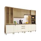 Cozinha Nova Dubai MDF 16 Portas 3 Gavetas Casamia Cozinha Nova Dubai MDF 16 Portas 3 Gavetas Casamia