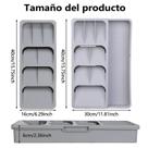 Cozinha Organizador Talheres Gaveta, Caixa De Armazenamento, Bandeja, Garfo, Colher, Divisor, Recipiente para Utensílios