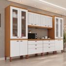 Cozinha Praga Modulada Composta por 06 módulos 100 MDF com Paneleiros e Balcões Cozinha Praga Modulada Composta por 06 módulos 100 MDF com Paneleiros e Balcões