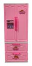 Cozinha Rosa Infantil Geladeira Duplex 2 Portas Brinquedo Cozinha Rosa Infantil Geladeira Duplex 2 Portas Brinquedo