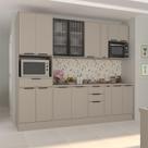 Cozinha Stylo Modulada 270cm Nicho Microondas e Torre Quente