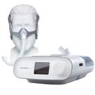 CPAP Automático com Umidificador DreamStation + Máscara Nasal Wisp Tecido - Philips Respironics