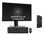 Cpu Dell 3050 Mini Core I3 7ger 16gb 240ssd Monitor 22pol