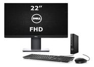 Cpu Dell 3080 Mini I5 10g 16gb 240ssd Monitor 22pol Win11