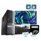 Cpu dell i7 monitor 19 led cpu dell Corei7 16gb SSD240 kit teclado mouse caixa de som e cabos