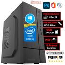 Cpu Pc Intel Core I5 Placa H61 1155 8Gb RAM Ssd 240GB W11
