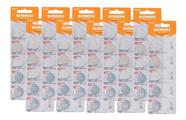 CR2025 Bateria Botao Pilha Alcalina Kit 10 Cartelas com 50 Unidades