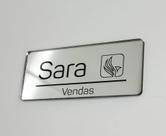 Crachá Boton magnético em acrílico