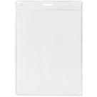 Cracha Sem Presilha Transparente 120 Mm X 155 Mm Acp Pct.c/5