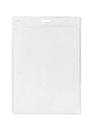 Cracha Sem Presilha Transparente 120 Mm X 155 Mm PCT. C/50