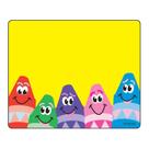 Crachás de sala de aula Trend Colorful Crayons 36 unidades