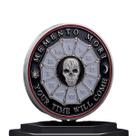 Craft Badges Relief Vernished Metal Skull Anime Coins Medalhas