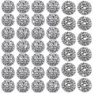 Craft Beads Loetere 20 mm, strass prateado, 40 unidades Craft Beads Loetere 20 mm, strass prateado, 40 unidades