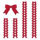 Craft Bows Meseey Wine Red Grosgrain Ribbon Twist Tie 7,5 cm
