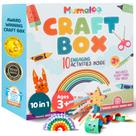 Craft Box Mumaloo para crianças de 4 a 8 anos com 10 projetos de arte