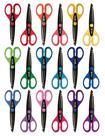 Craft Scissors Better Office Products 18 cores com design de borda