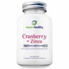 CRANBERRY EXOCYAN ZINCO 11MG com 30 CÁPSULAS NATURE HEALTHY CRANBERRY EXOCYAN ZINCO 11MG com 30 CÁPSULAS NATURE HEALTHY