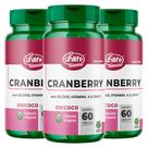 Cranberry vitamina a selênio zinco oxicoco 60 caps unilife kit 3