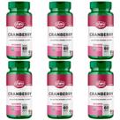 Cranberry vitamina a selênio zinco oxicoco 60 caps unilife kit 6