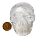 Crânio Quartzo Cristal Pedra Natural 5 a 7cm 300 a 400g TipoB