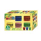 Crayola Massa de Modelar com 6 Cores Sortidas 56G Indicado para +3 ANOS Multikids