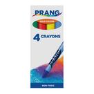 Crayons Prang, cores variadas, 4 unidades