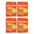 Cream Cracker Biscoito Marilan Kit com 4 Pacotes Cream Cracker Biscoito Marilan Kit com 4 Pacotes