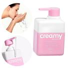 Creamy skincare emulsão de limpeza vitamina E + centella asiatica 180ml