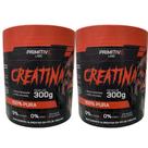 CREATINA 100% PURA 2X300G - PRIMITIV LABS - Suplemento de Creatina Monoidratada