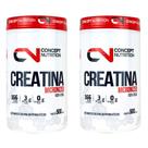 Creatina 100% Pura Micronizada 2x500g - Concept Nutrition
