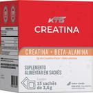 Creatina beta alanina 15 saches limao katigua