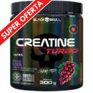 Creatina em Pó Monohidratada Turbo Black Skull 300g Creatine Caveira Preta Treino Performance Atletas Musculação Creatina em Pó Monohidratada Turbo Black Skull 300g Creatine Caveira Preta Treino Performance Atletas Musculação
