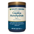 Creatina em pó Nature's Wonder Micronized 450g 90 porções