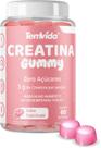 Creatina Gummy 60 Gomas 3g de Creatina por porção Zero Açúcar Sabores Tutti Frutti e Maçã Verde Tem Vida