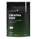 Creatina Micronizada Creapure Premium Puravida 300g Vegan Sem Sabor