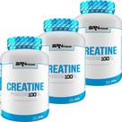 Creatina Monohidratada 100% Pura 300g - Kit com 3 unidades - BRN Foods