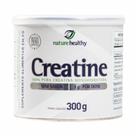 Creatina monohidratada 100 pura 300gr nature healthy