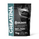 Creatina Monohidratada 1Kg - 100% Pura Importada - Soldiers Nutrition