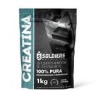 Creatina Monohidratada 1Kg - 100% Pura Importada - Soldiers Nutrition